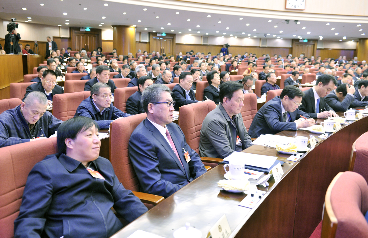        全國政協(xié)十二屆常委會第二十三次會議在京開幕