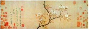 元 錢選 《梨花圖卷》