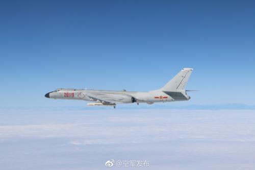 圖片來源：中國空軍官方微博。
