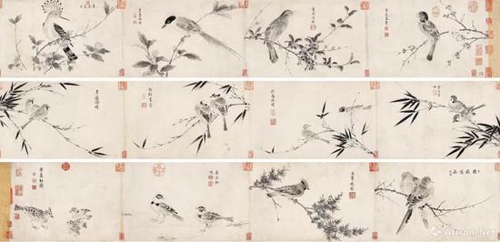 ▲《寫(xiě)生珍禽圖》