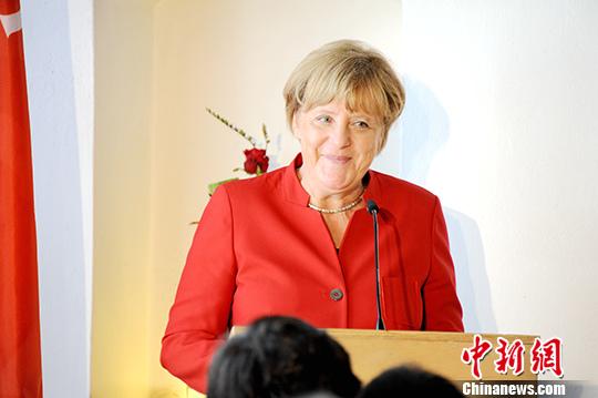 德國總理默克爾。（資料圖片）中新社記者 彭大偉 攝