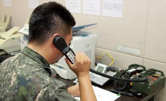 朝韓西海地區軍事熱線重啟，韓方昨日試撥兩次予以確認