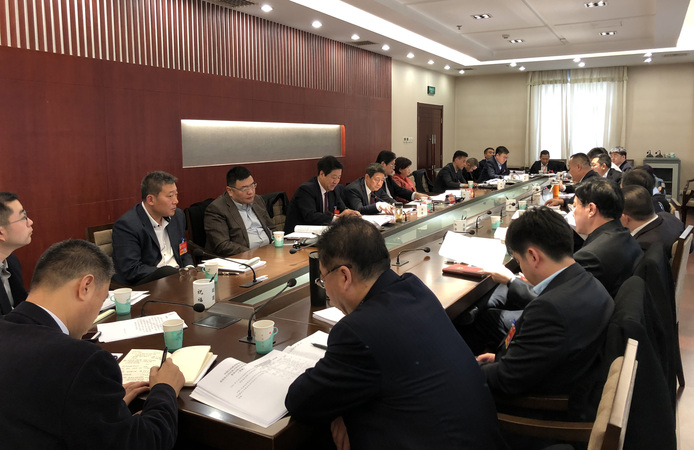 大興區(qū)政協(xié)委員分組討論常委會工作報告和提案工作報告