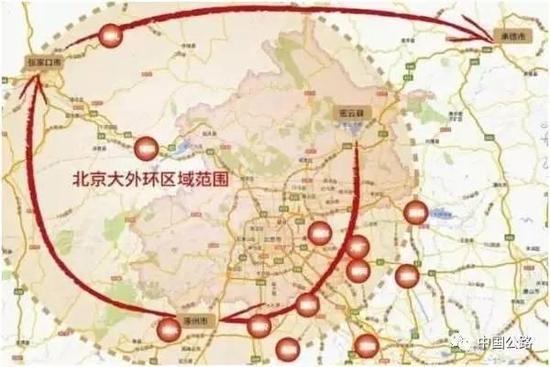 北京大七環將于今年6月主路貫通 全長940公里