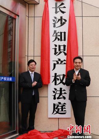 湖南首家知識(shí)產(chǎn)權(quán)審判專門機(jī)構(gòu)掛牌成立