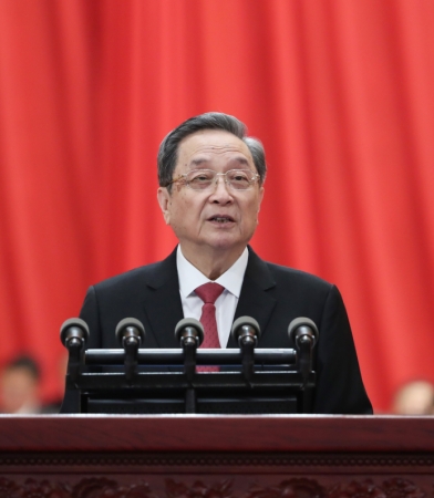 3月3日，中國人民政治協(xié)商會議第十三屆全國委員會第一次會議在北京人民大會堂開幕。這是十二屆全國政協(xié)主席俞正聲代表政協(xié)第十二屆全國委員會常務委員會，向大會報告過去五年的工作。