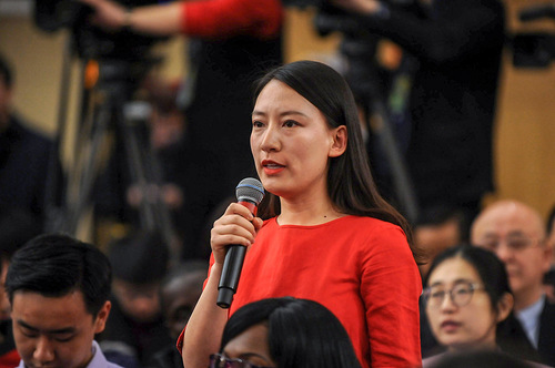 第一財經記者提問