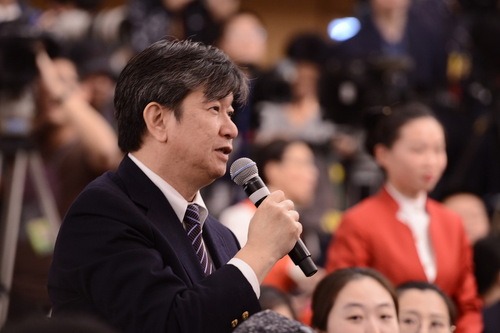 日本共同社記者提問