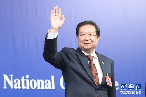圖為全國政協委員劉利民。新華網 中國政府網 翟子赫 攝