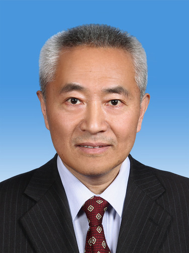 中國人民政治協商會議第十三屆全國委員會副主席邵鴻新華社發