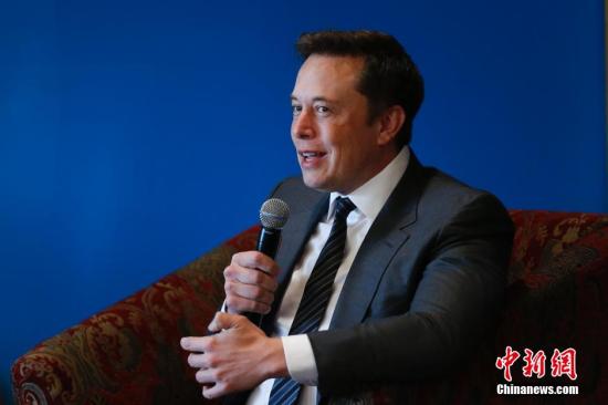 圖為馬斯克。 <a target='_blank' href='http://www.chinanews.com/'>中新社</a>發(fā) 盛佳鵬 攝