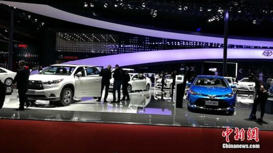 資料圖：上海國際車展展出的汽車。中新經緯客戶端記者 羅琨 攝