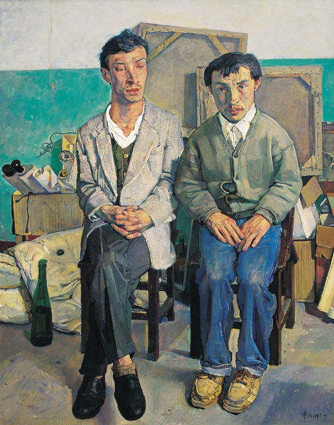 《適度興奮》 140X120CM 1997