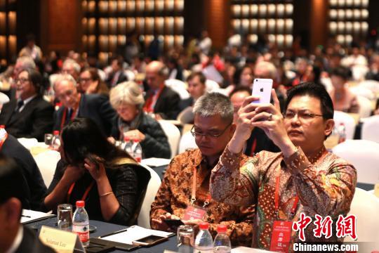第五屆尼山世界文明論壇以“同命同運相融相通：文明的相融與人類命運共同體”為主題。　梁犇 攝
