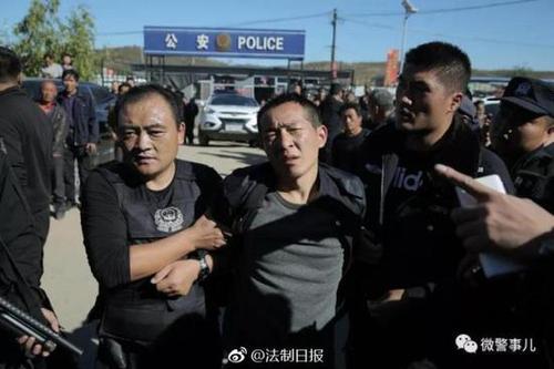 畫面曝光！遼寧2名越獄逃犯于河北遼寧交界處被抓