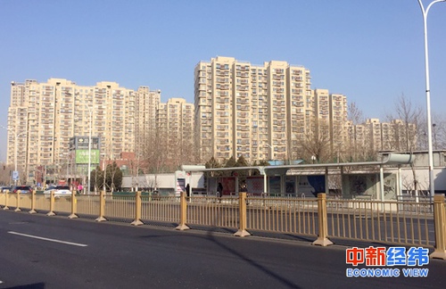 北京某小區。中新經緯 萬可義 攝