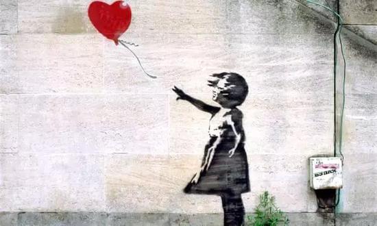 最初創作于街頭的“Girl With Balloon”