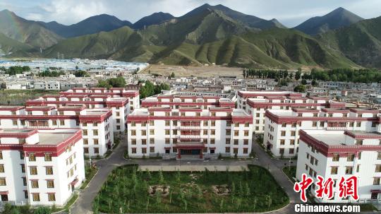 圖為西藏阜康康復(fù)醫(yī)院全景。阜康醫(yī)院供圖