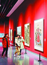 內蒙古舉辦烏蘭牧騎主題美術作品展