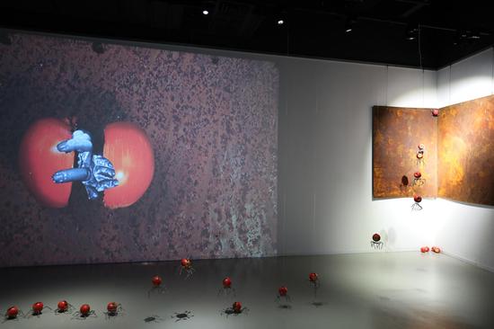 展覽現場作品