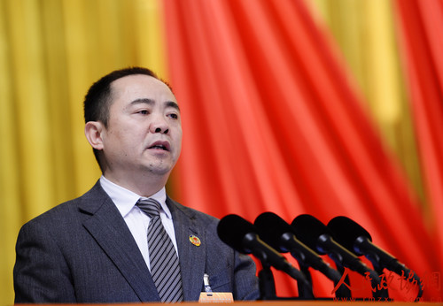 15北京市政協委員王汝芳發言。