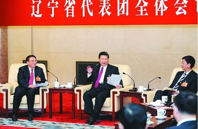 習近平參加遼寧代表團審議 大力實施振興東北地區等老工業基地戰略