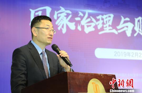 復旦大學校長助理、公共預算與績效評價中心主任茍燕楠。　張茵 攝