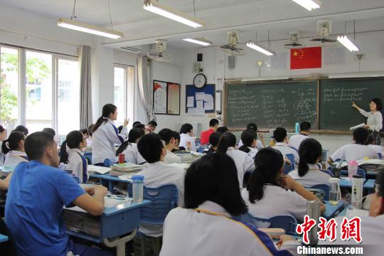 資料圖：圖為山東高三學生備戰高考。　趙曉 攝