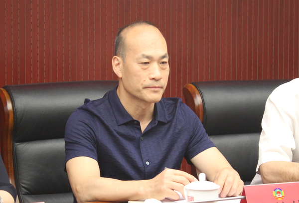 圖為東城區(qū)委副書記、區(qū)政協(xié)黨組書記、主席宋鐵健 人民政協(xié)網(wǎng)記者 李敏杰 攝