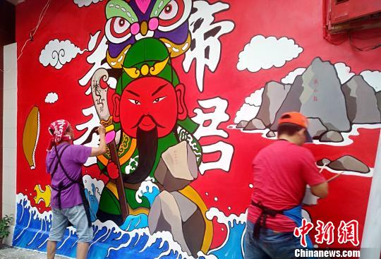 金門王明宗團隊創(chuàng)作的《威震東山》。　林華藝 攝