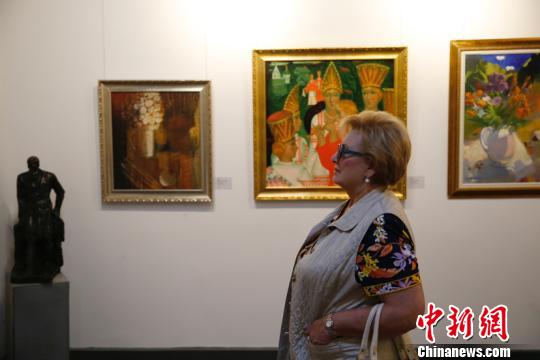 跨越·第六屆中俄博覽會暨慶祝中俄建交70周年俄羅斯美術展啟幕