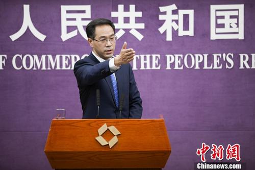 資料圖片：商務(wù)部高峰。<a target='_blank' href='http://www.chinanews.com/'>中新社</a>記者 趙雋 攝