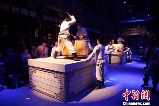 《又見(jiàn)平遙》劇照。　主辦方提供 攝
