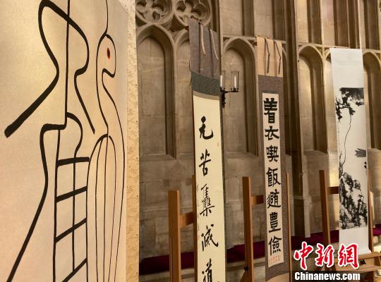 展覽現(xiàn)場。　王子嵐 攝