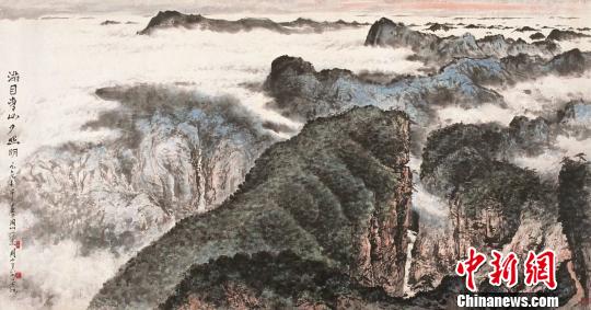 中國國家畫院亮家底展出李可染等名家經典作品