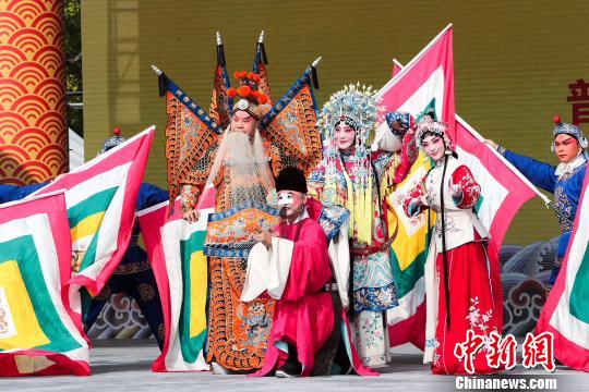 2019中國戲曲文化周現場表演 主辦方供圖