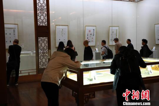 展覽現場。成都杜甫草堂博物館供圖