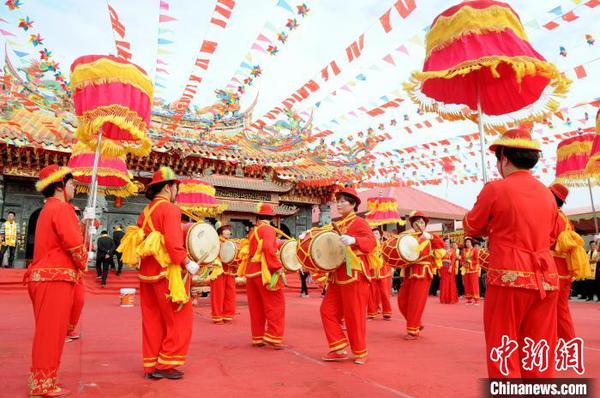 兩岸千余名信眾齊聚福建南靖祭關公