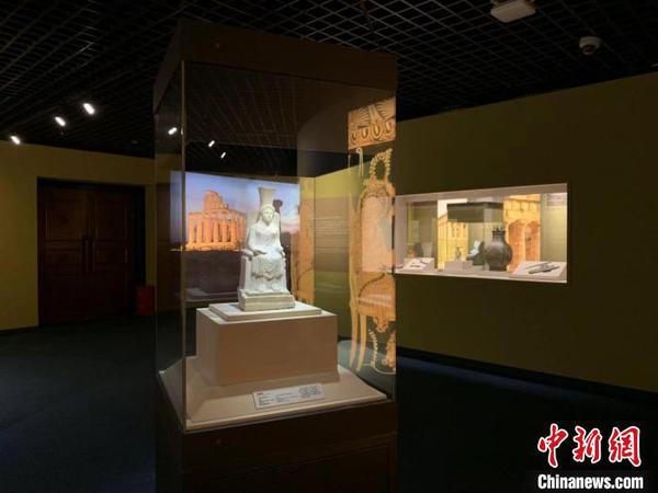 圖為展覽現場。　岳依桐 攝