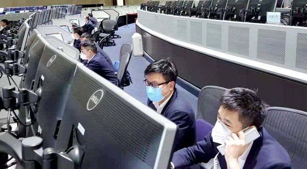 北京鐵路局調度所全體干部職工運籌帷幄確保良好運輸秩序