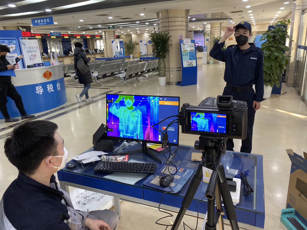 AI測溫助力首都科學防疫