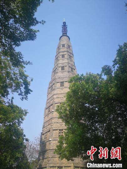 杭州保俶塔重新開放 西湖景區岳廟管理處供圖 攝