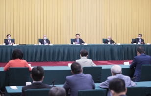 韓正與香港、澳門界別政協(xié)委員共商國是