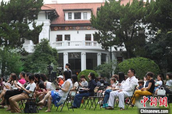 法國駐滬總領事官邸巴賽別墅首次向民眾開放?！埡鄠?攝