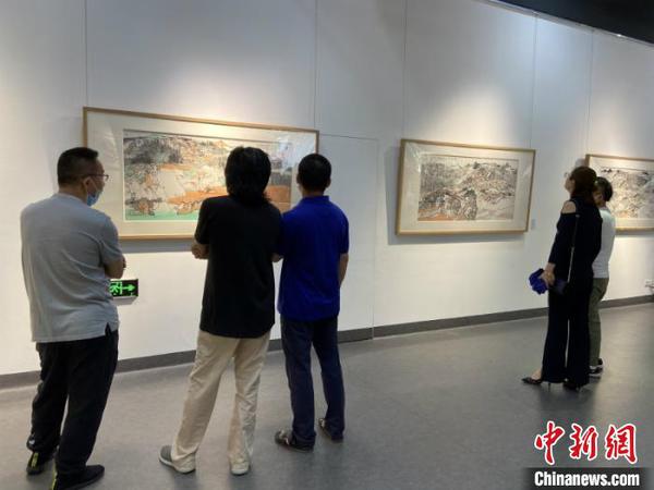 圖為展覽現場 林潔琪 攝