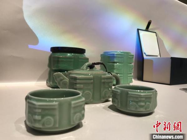 圖為良渚文創產品 江楊燁 攝
