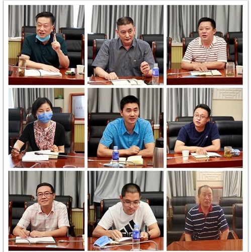 區(qū)政協(xié)機(jī)關(guān)退役軍人在座談會(huì)上交流發(fā)言