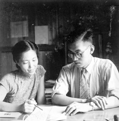 孫明經與夫人呂錦璦