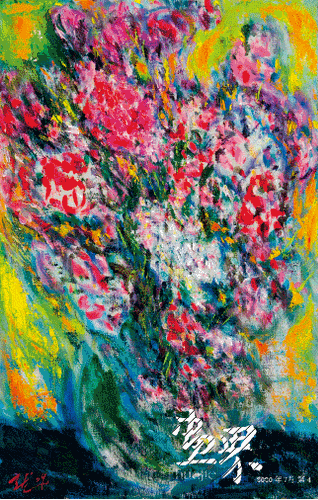 之二（布面油畫）42×27cm-2009年-陳天龍
