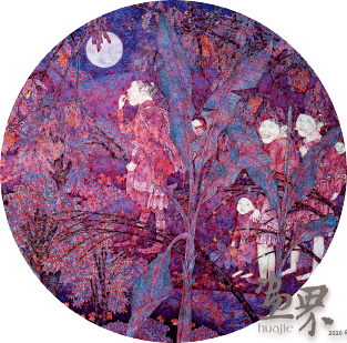 紅山楂-120×120cm-2007年-陳孟昕